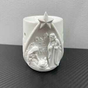 Scentsy Rejoice Nativity Scene Retired Mini Plug In Warmer Tested New open box